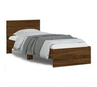VIDAXL - Giroletto Testiera Rovere Marrone 75x190 Cm Legno Multistrato - SPEDIZIONE GRATUITA