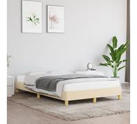 vidaXL Giroletto Crema 120x200 cm in Tessuto