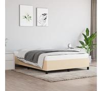 VIDAXL - Giroletto Grigio Crema 140x200 Cm In Tessuto - SPEDIZIONE GRATUITA