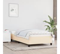 vidaXL Giroletto Crema 80x200 cm in Tessuto