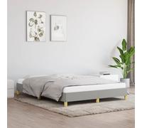 vidaXL Giroletto Grigio Chiaro 140x200 cm in Tessuto