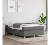 VIDAXL - Giroletto Grigio Scuro 120x200 cm in Tessuto - SPEDIZIONE GRATUITA