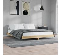 VIDAXL - Giroletto Rovere Sonoma 120x200 Cm In Legno Multistrato - SPEDIZIONE GRATUITA
