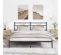 vidaXL Giroletto senza Materasso Rovere Sonoma 160x200cm in Truciolato