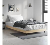 VIDAXL - Giroletto Rovere Sonoma 90x200 Cm In Legno Multistrato - SPEDIZIONE GRATUITA