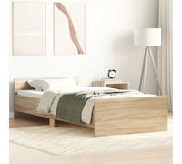 VIDAXL - Giroletto Rovere Sonoma 90x200 Cm In Legno Multistrato - SPEDIZIONE GRATUITA