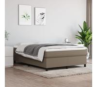 Giroletto a molle tortora 140x190 cm in tessuto