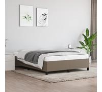 vidaXL Giroletto Grigio Tortora 140x200 cm in Tessuto