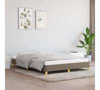 vidaXL Giroletto Tortora 160x200 cm in Tessuto