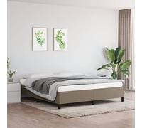vidaXL Giroletto Tortora 160x200 cm in Tessuto