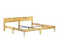 vidaXL Giroletto in Legno Massello di Recupero 200x200 cm