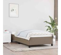 vidaXL Giroletto Tortora 90x200 cm in Tessuto