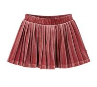 vidaXL Gonna Plissettata da Bambina Rosa Medio 128