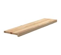 Gradini 12 pz 110x30x2 cm in Rovere Massello Non Trattato