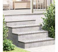 vidaXL Gradini per Scale 2 pcs Argento 90 x 20 cm Alluminio