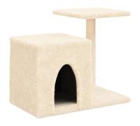 vidaXL Graffiatoio in sisal crema 50,5 cm