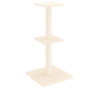 vidaXL Graffiatoio in sisal crema 73 cm