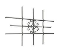vidaXL Grate di Sicurezza 69x114 cm Griglie Sbarre Inferiate per Finestre