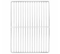 vidaXL Griglia BBQ Rettangolare 40x30 cm in Acciaio Inox 304