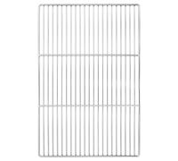 vidaXL Griglia Rettangolare in Acciaio Inossidabile 60 x 40 x 1 cm Finitura Lucida Durevole & Resistente al Calore Design Ideale per Accessori da Cucina all'Aperto Grigliate e Barbecue