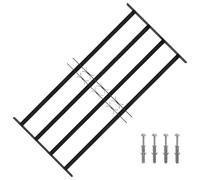 vidaXL Griglia di Sicurezza per Finestra 115 x 60 cm Acciaio zincato