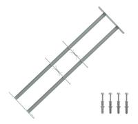 vidaXL Griglia di Sicurezza per Finestre con 2 Traverse 3 pz