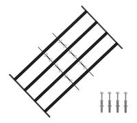 vidaXL Griglia di sicurezza per finestre con 4 barre trasversali 3 pcs