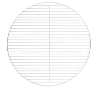 vidaXL Griglia per Barbecue Rotonda Ø54 cm in Acciaio Inossidabile 304, griglia di Sostituzione, griglia per grigliate, griglia per grigliate a Gas