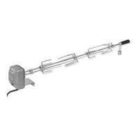 vidaXL Grillspieß mit Motor Stahl 1000 mm