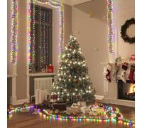 vidaXL Gruppo Stringa LED con 1000 Luci LED Multicolore 11 m in PVC