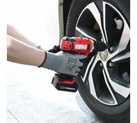 vidaXL Guanti da Lavoro 24 pcs Grigio e Nero 8 / m Poliestere