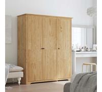 vidaXL Guardaroba BODO Marrone miele 146 x 53,5 x 173 cm