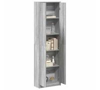 vidaXL Guardaroba Grigio Sonoma 55 x 25 x 189 cm Legno ingegnerizzato | Stoccaggio facile con linee pulite, Ottimo per tenere tutto in ordine, Costruito per durare con materiali solidi