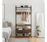 vidaXL Guardaroba Legno vecchio 89 x 39 x 184.5 cm