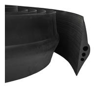 vidaXL Guarnizione per pavimento del garage 74 x 20 mm 3 m Gomma EPDM