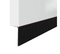 vidaXL Guarnizioni per spazzole per porta avvitabili, 12 pezzi, marrone 100 cm, accessori moderni per porte, soluzioni efficienti, sigillatura interna, barriera anti-perdite, elegante guardia del