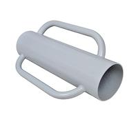 vidaXL Guida per Paletto Recinzione Maniglie in Acciaio Diametro 15 cm Saetta