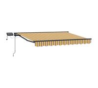 vidaXL Handmatige Luifelhouder met LED's 3 x 2 m