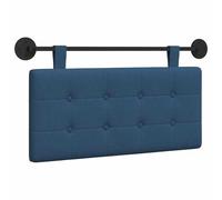 vidaXL Parte anteriore sospesa in tessuto, elegante testiera sospesa per camera da letto, moderna e salvaspazio, imbottita e montata a parete