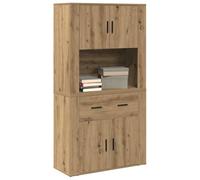 vidaXL Highboard Artisan, 80 x 33 x 150 cm, materiale in legno