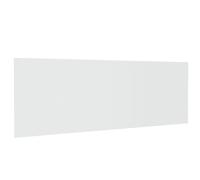 vidaXL Testiera per Letto Bianca 240x1,5x80 cm in Legno Ingegnerizzato