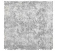 vidaXL Tappeto Shaggy a Pelo Lungo NAVARRA Grigio Argento 240x240cm