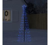 vidaXL Illuminazione Albero di Natale con Picchetti 220LED Blu 180cm
