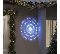 vidaXL Illuminazione di Natale Galassia 140 LED Bianco Freddo 17 cm