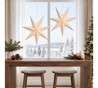 vidaXL Illuminazione Natalizia RAAHE 2 pz 10 LED Bianco caldo