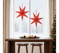 vidaXL Illuminazione Natalizia RAAHE 2 pz 10 LED Bianco caldo