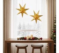 vidaXL Illuminazione Natalizia RAAHE 2 pz 10 LED Bianco caldo