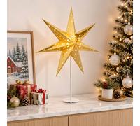 vidaXL Illuminazione Natalizia RAAHE Bianco caldo 35 x 15 x 55 cm