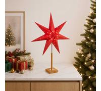 vidaXL Illuminazione Natalizia RAAHE Bianco caldo 35 x 15 x 55 cm