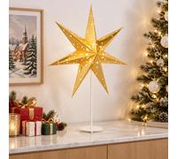 vidaXL Illuminazione Natalizia RAAHE Bianco caldo 55 x 15 x 70 cm